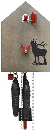 Horloge à coucou humoristique